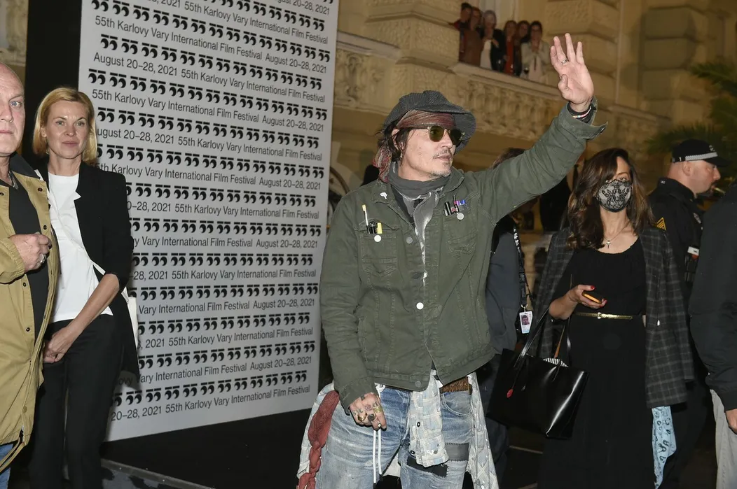 Johnny Depp v Karlových Varoch