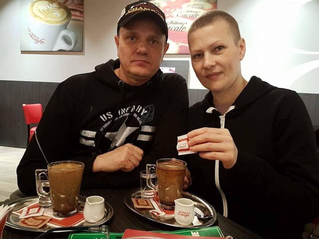 Milan s manželkou počas náročnej liečby