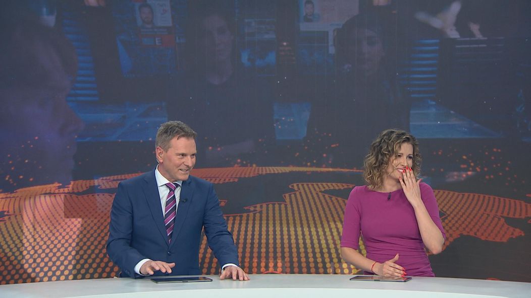 Milý záver Televíznych novín