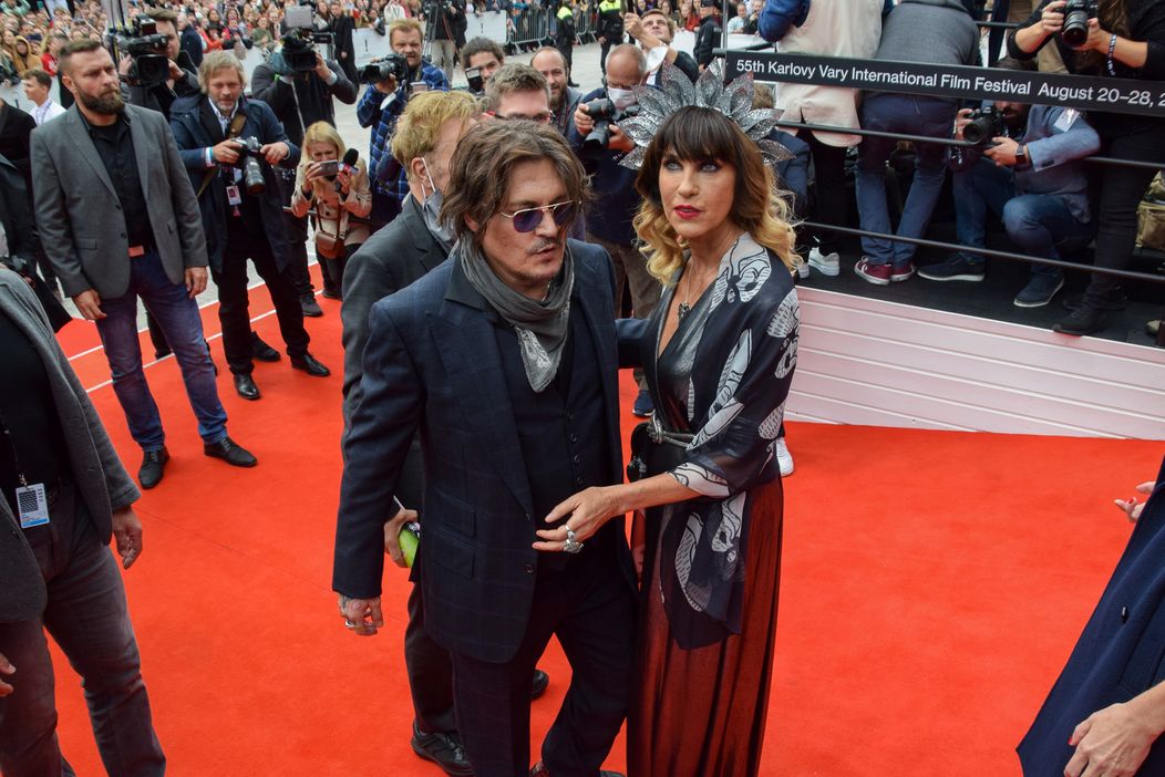 Johnny Depp na MFF KV