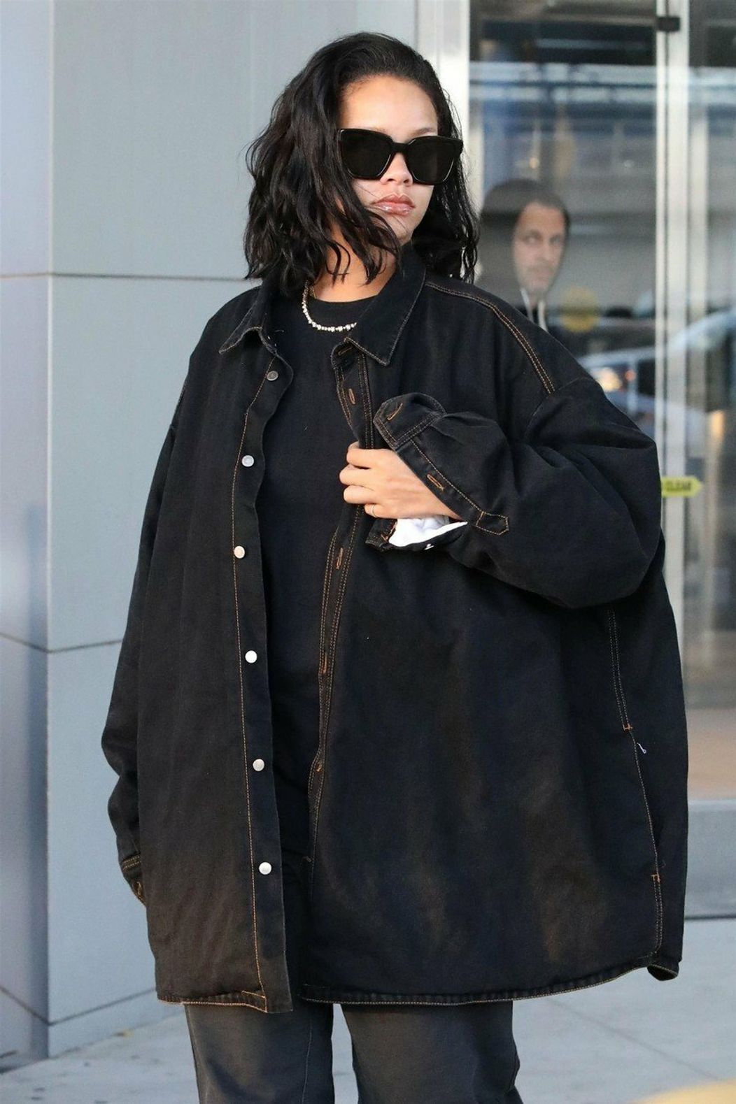 Rihanna na letisku JFK v New Yorku