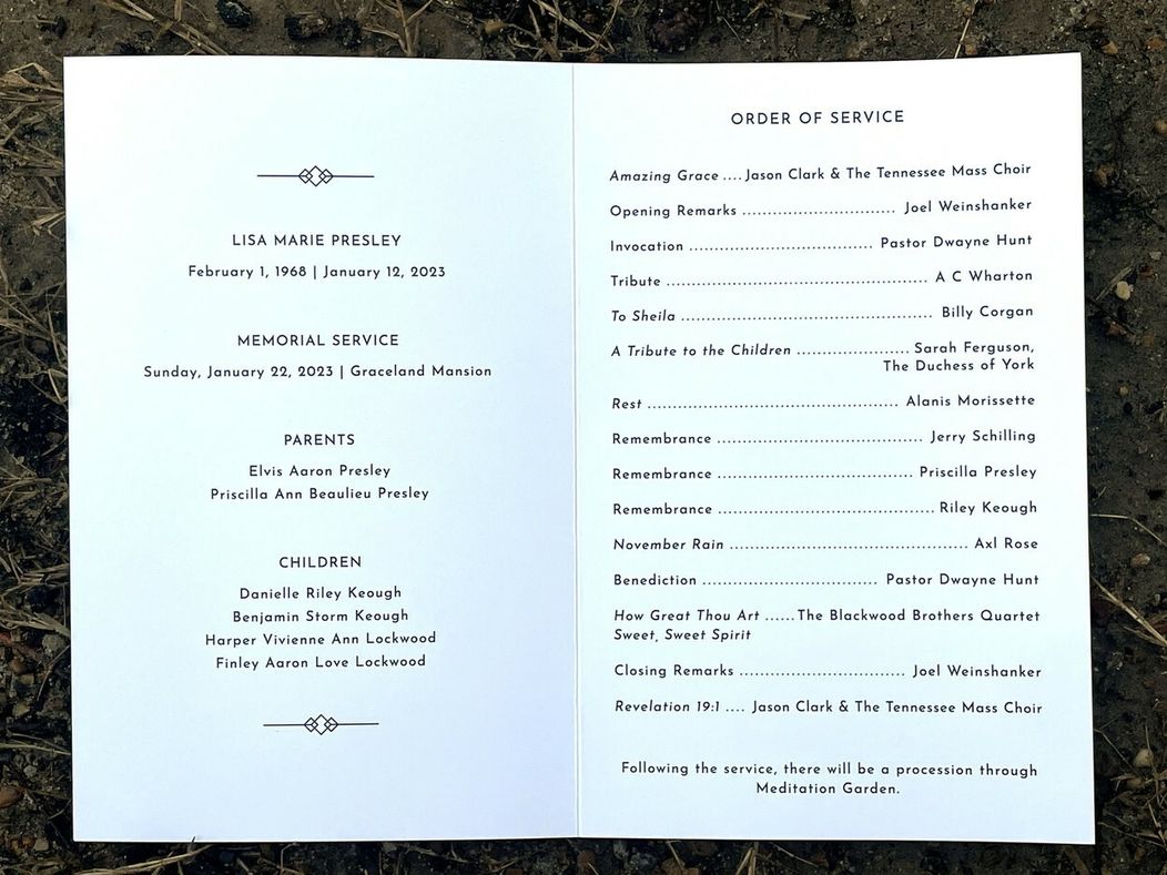 Posledná rozlúčka s Lisou Marie Presley