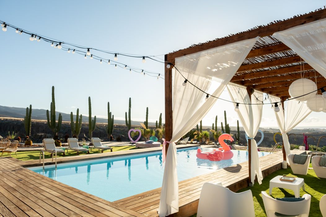 Priestory novej vily Casa Amor.