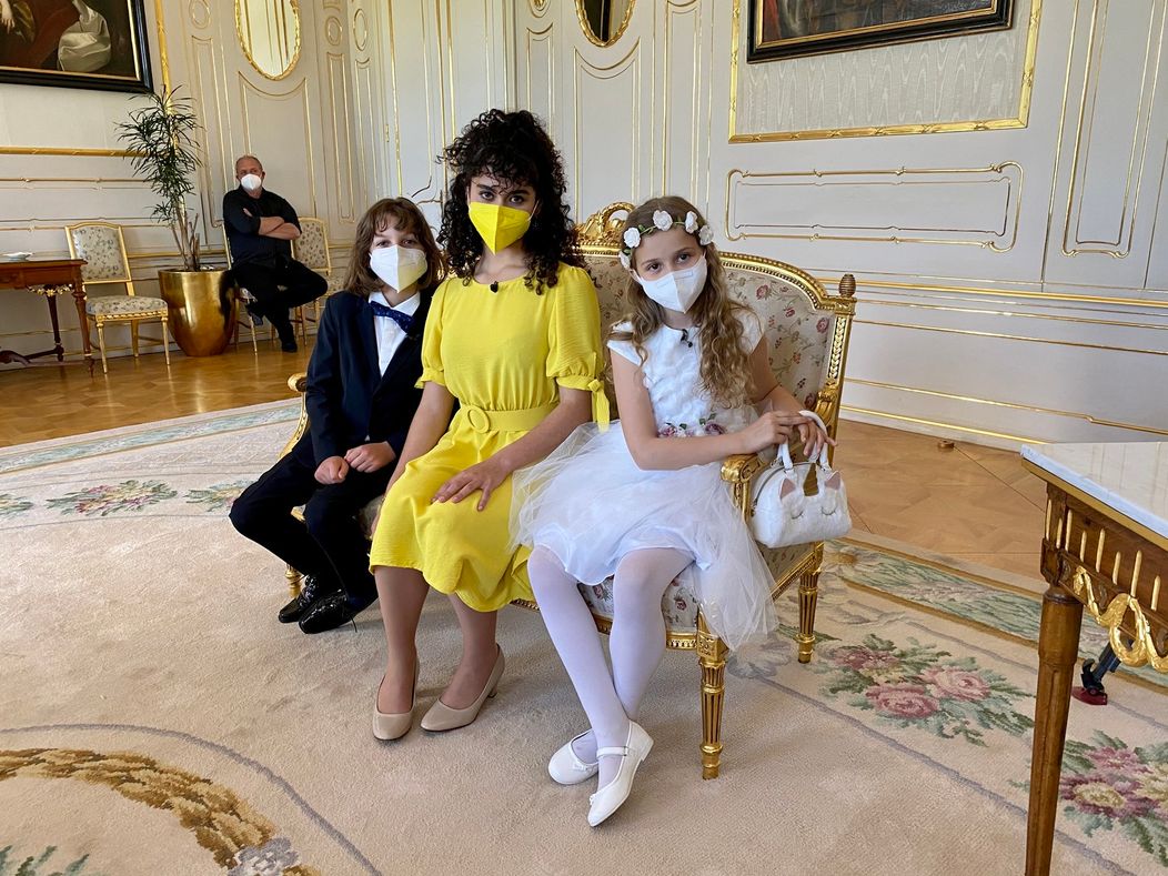 Tobias Král, Karina Qayumová a Zoe Kachútová