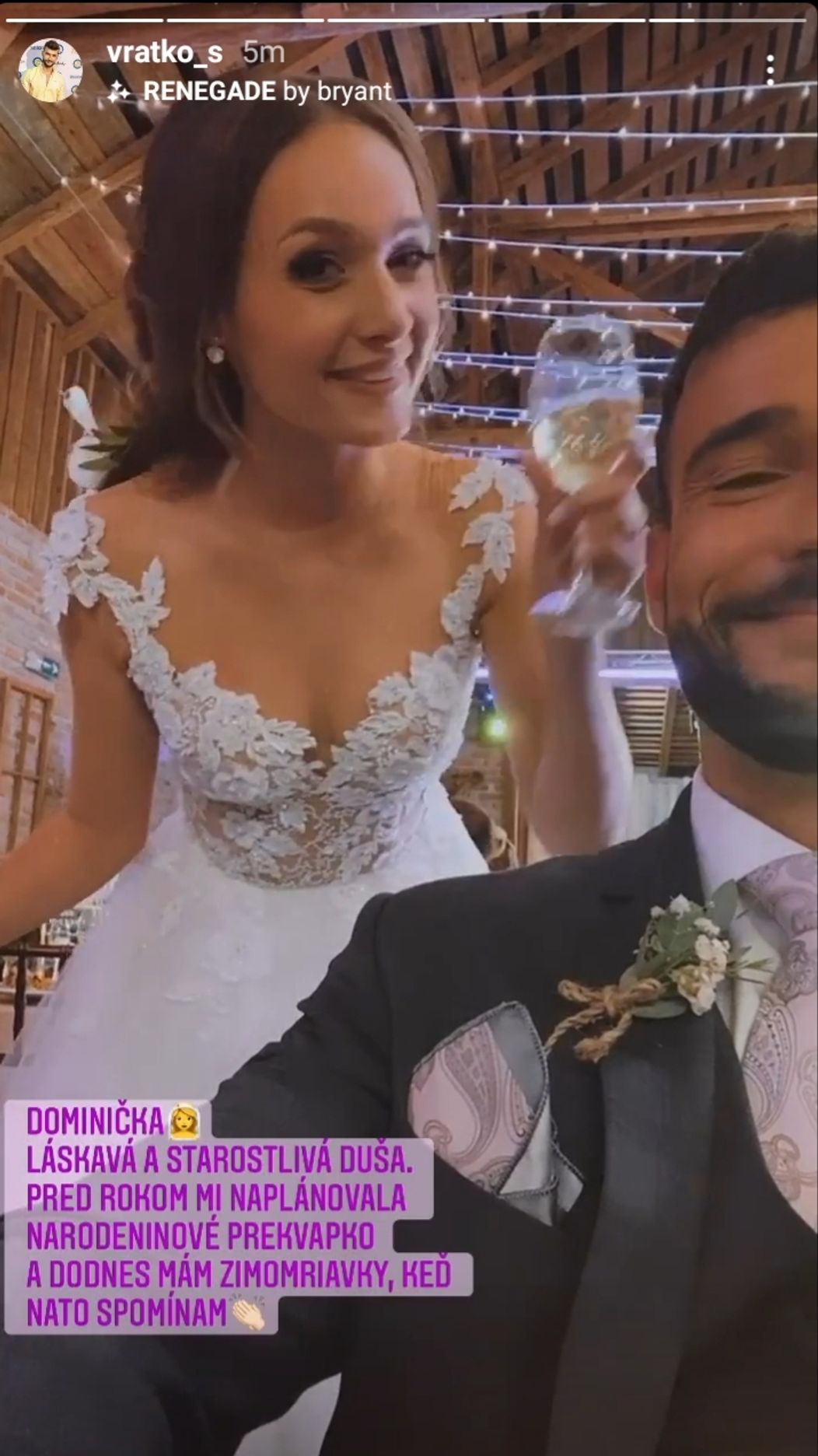 Mladomanželia Dankovci