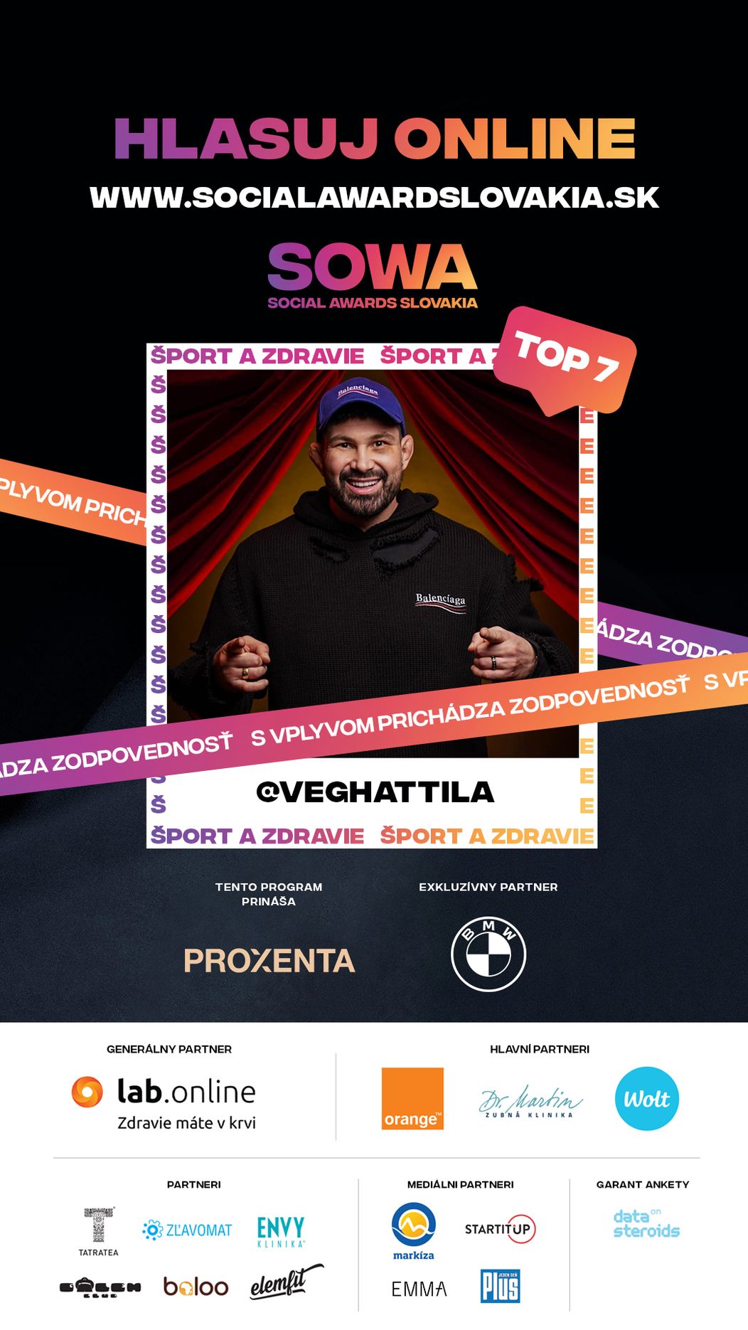 Hlasujte za Attilu Végha v druhom kole SOWA