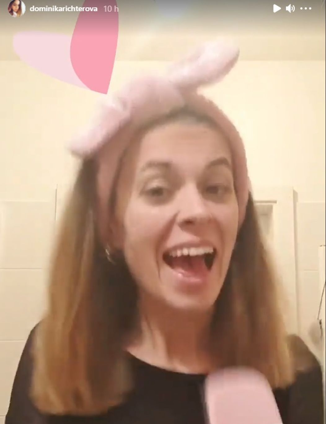 Dominika Richterová sa poriadne odviazala