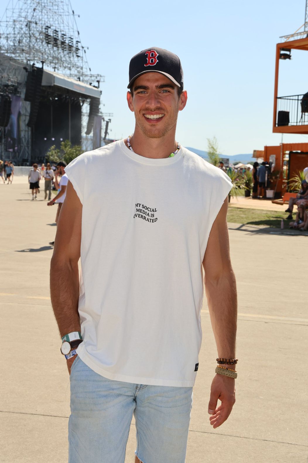 Adam Bardy na festivale Grape