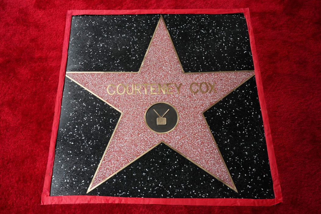 Hviezda Courteney Cox na Hollywoodskom chodníku slávy