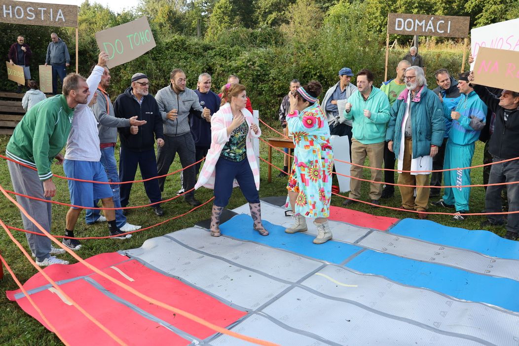 Nakrúcanie Hornej Dolnej