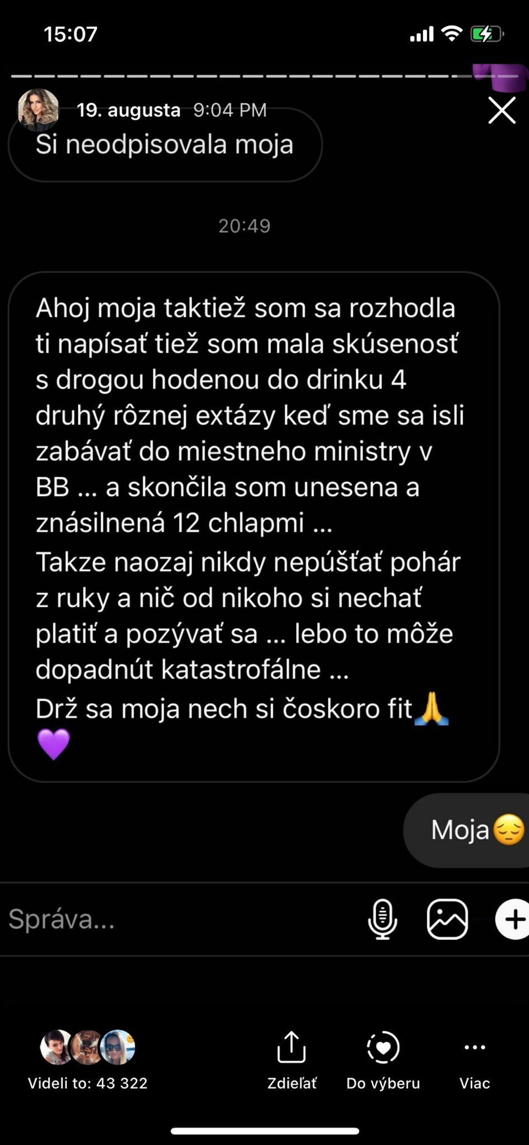 Nikole sa ozvali aj ďalšie obete