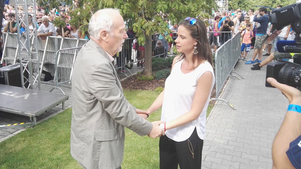 Nela Pocisková sa zvítáva s Ivanom Letkom
