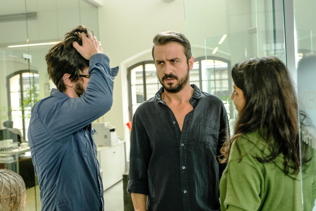 Branislav Trifunovič na nakrúcaní filmu Príliš osobná známosť
