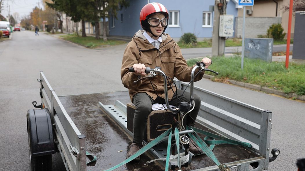Adam Trcka s režisérom Braňom Mišíkom
