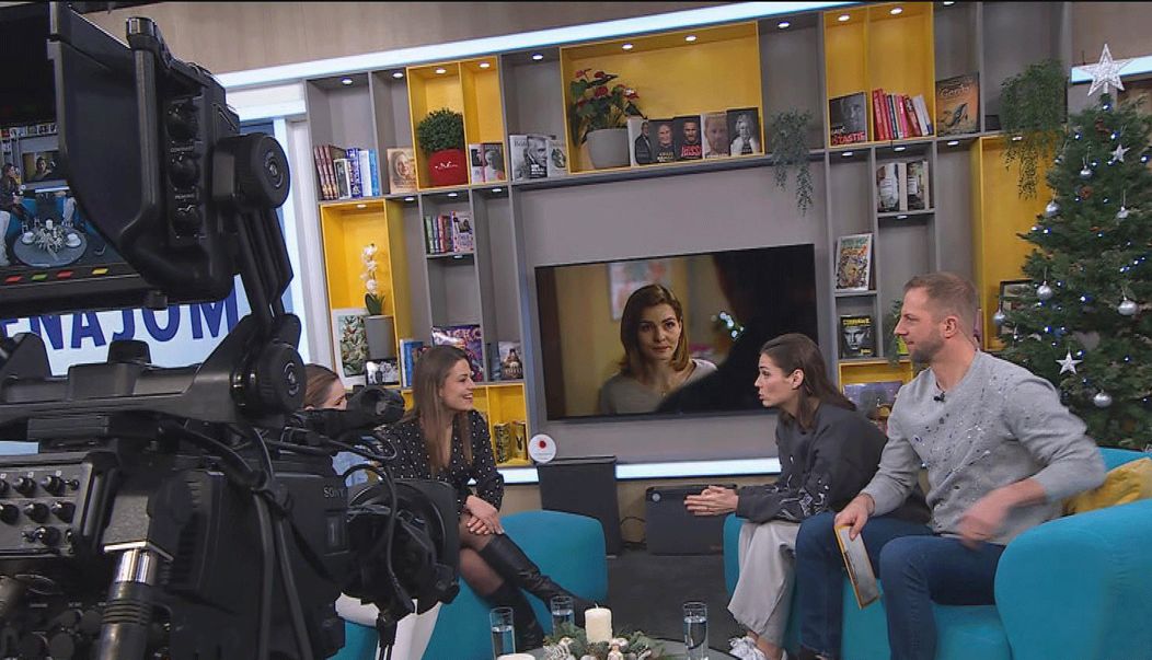Maca Zábranská a Monika Horváthová v Teleráne