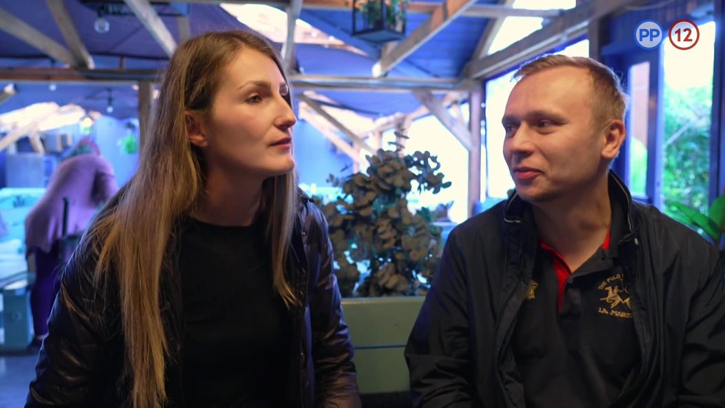 Na nože - Viktória a Sergei