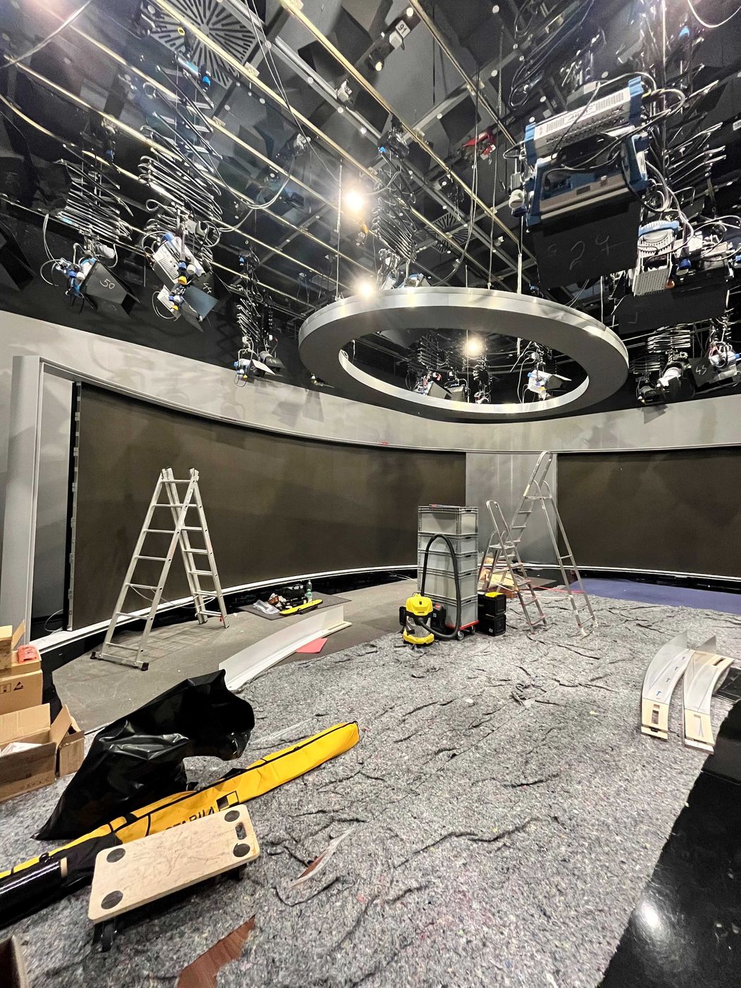 Štúdio Televíznych novín - proces rekonštrukcie