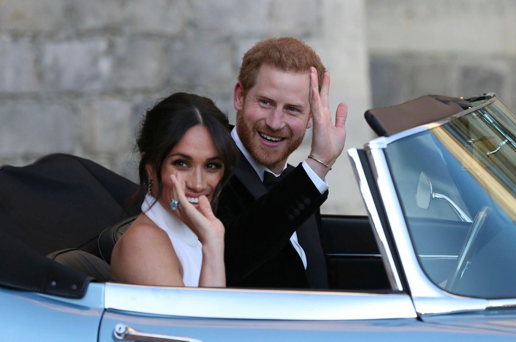 Princ Harry a Meghan Markle.