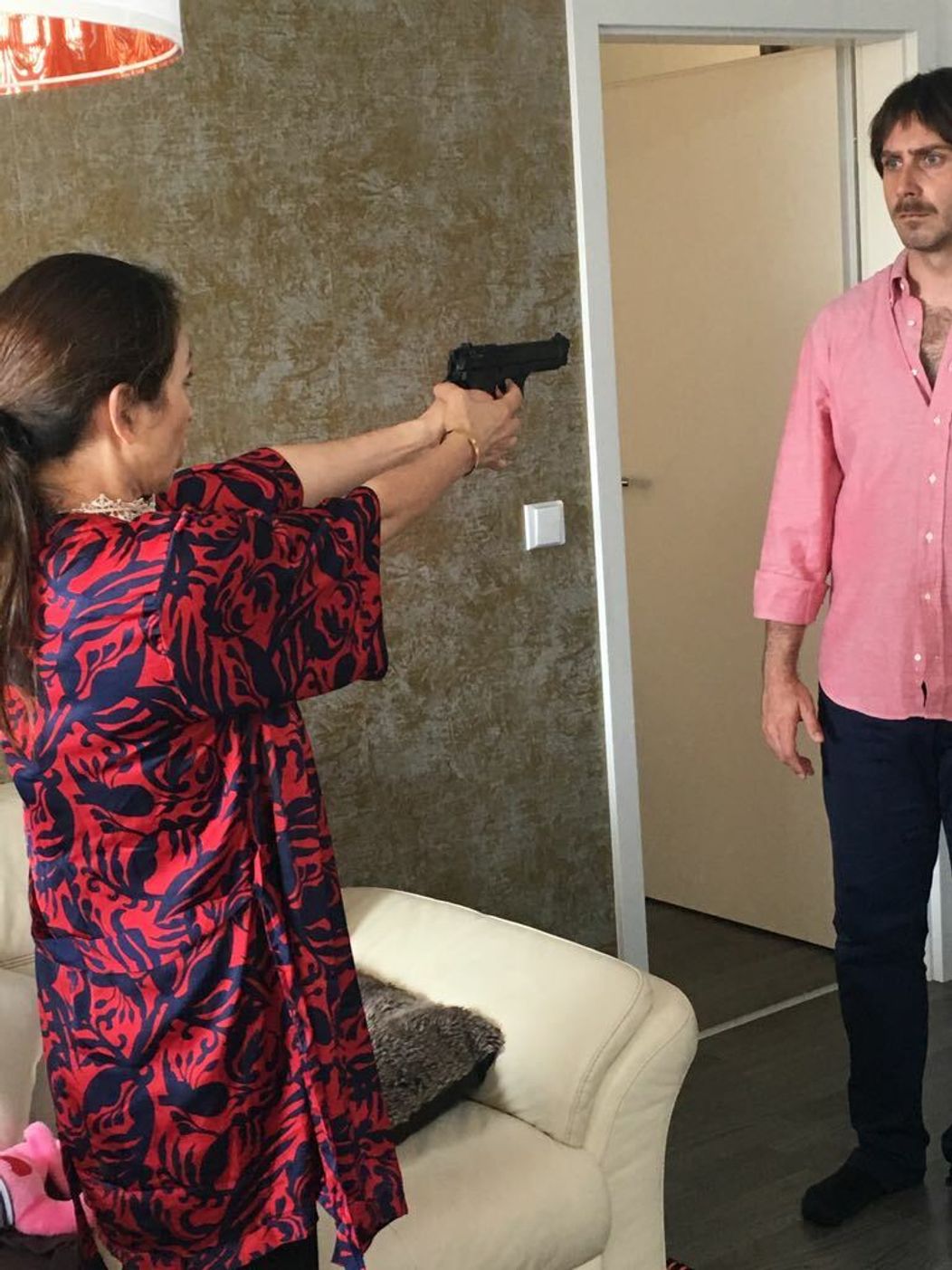 Heňa Mičkovicová v Kredenci