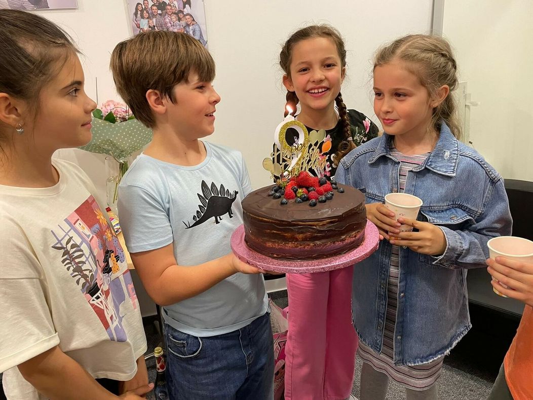 Oslava narodenín Zoe Kachútovej