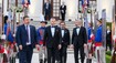 V programe bol aj obed či kladenie vencov. Bodku za prvým dňom v úrade dáva recepcia
