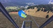Paraglajdista sa zamotal do lana sedačkovej lanovky