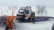 Vodič odťahovej služby sa zrazil so snežným pluhom.