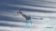 Petra Vlhová počas 2. kola obrovského slalomu.