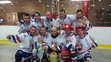 Slovenskí hokejbalisti oslavujú titul majstra sveta v Kanade v roku 2013