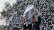 Marcelo a Ramos s trofejou na madridskom námestí Cibeles.