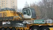 Časť demolačného stroja, ktorý zbúral bytovku v Prešove.
