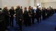 Vľavo nevlastný brat zosnulého prezidenta, historik Dušan Kováč a syn Michal Kováč ml.