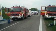 Autobus narazil do kamióna na R1 za Banskou Bystricou