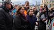 Pietne podujatie na pamiatku obetí tragickej streľby v Prahe.