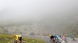 Hneď na úvod etapy čakal cyklistov výstup na najvyšší bod tohtoročnej Tour de France Port d'Envalira.