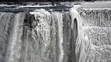 Zamrznuté Niagarské vodopády