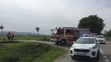 Nehoda na trati medzi obcami Tuchyňa a Pruské.