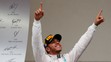 Lewis Hamilton po zisku titulu majstra sveta F1.
