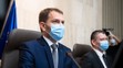 Predseda vlády Igor Matovič a minister vnútra SR Roman Mikulec (obaja OĽaNO).