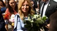 Zuzana Čaputová s dcérami počas Te Deum v Dóme sv. Martina.