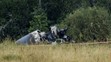 Trosky lietadla, v ktorom zahynul Prigožin.