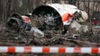 Časť havarovaného poľského špeciálu pri ruskom meste Smolensk z 11 apríla 2010, v ktorom zahynul Lech Kaczynski.