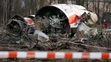 Časť havarovaného poľského špeciálu pri ruskom meste Smolensk z 11 apríla 2010, v ktorom zahynul Lech Kaczynski.