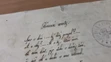 Rukopis Krvavých sonetov od Pavla Országha Hviezdoslava.