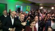 Richard Sulík vo volebnej centrále počas prvých výsledkov parlamentných volieb (29.2.2020)