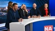 M. Šipoš, T. Taraba, M. Truban a D. Saková v relácii Na telo.