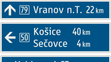 Nová značka ukazujúca vzdialenosti.