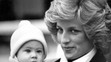 Princ Harry a princezná Diana na archívnej snímke z roku 1985.