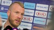 Adam Nemec na zraze pred kvalifikačným zápasom na EURO 2016 proti Macedónsku.