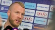 Adam Nemec na zraze pred kvalifikačným zápasom na EURO 2016 proti Macedónsku.